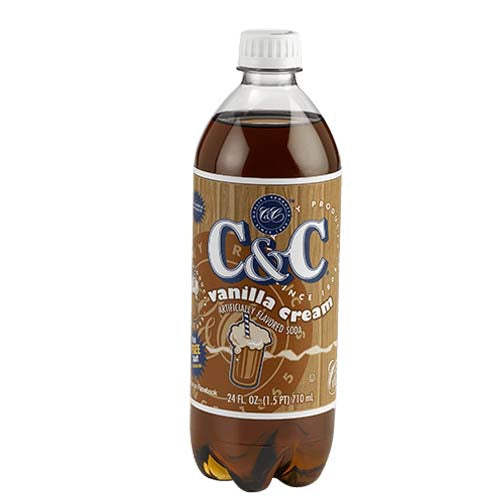 C&C cola vanilla float