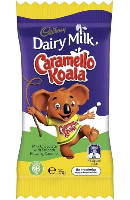 Cadbury's Caramello Koala Chocolate Bar