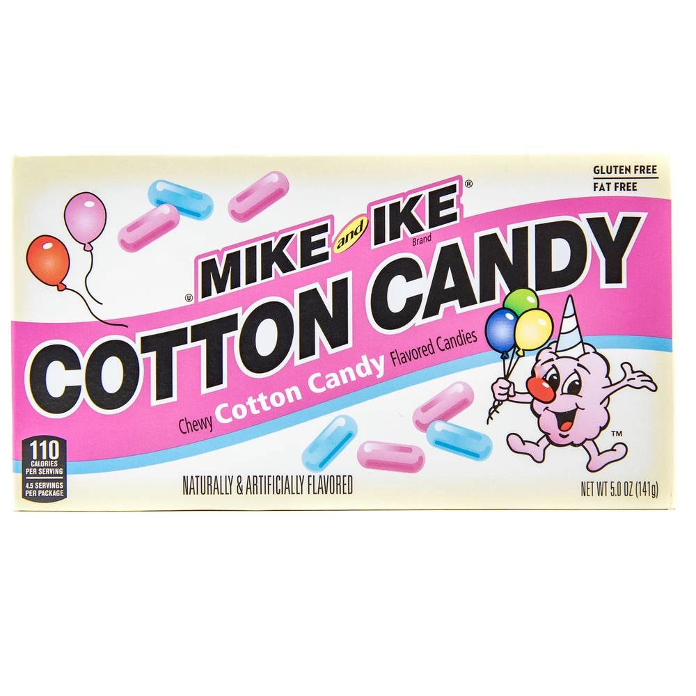 Mike & Ike Cotton Candy Theatre Box 5oz (141g)